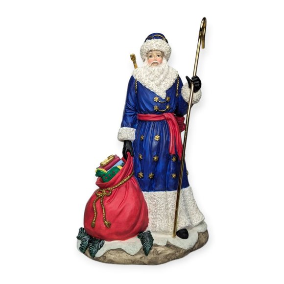 Vintage 1991 Hamilton Collection International Santa Grandfather Frost Figurine - Picture 1 of 14